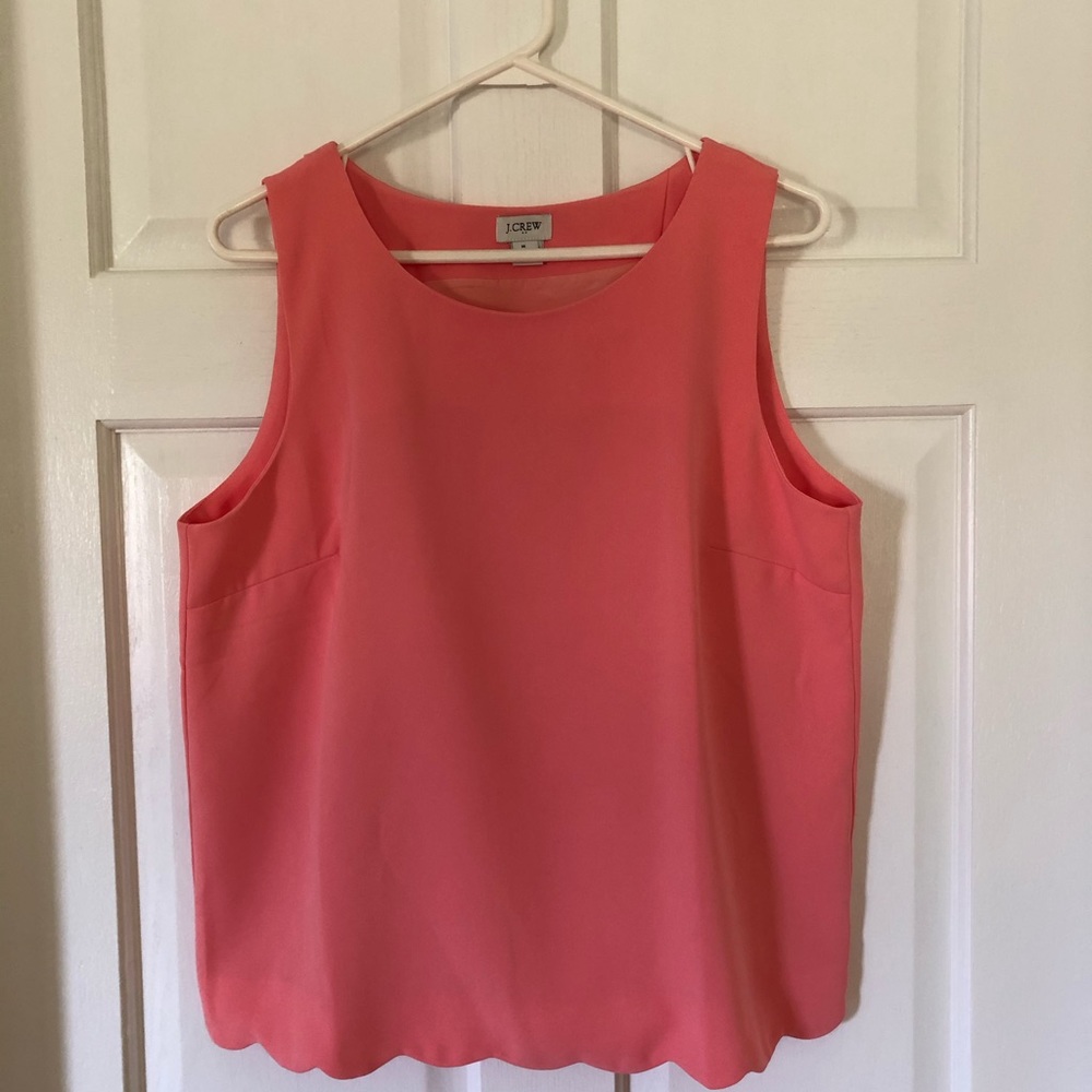 J.Crew Scalloped Tank LOT (2)